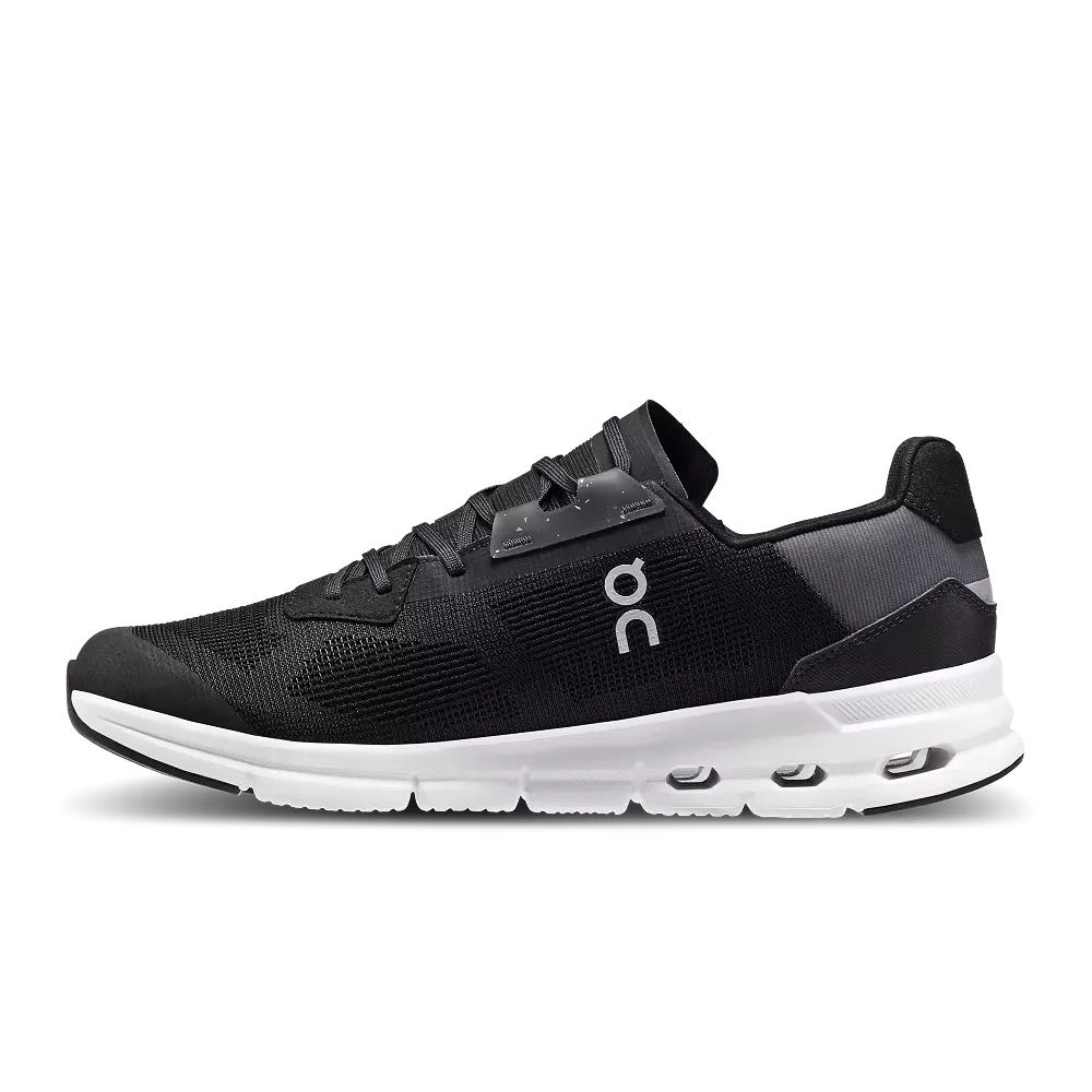 On Running Men's Cloudrift Shoes - Black / White