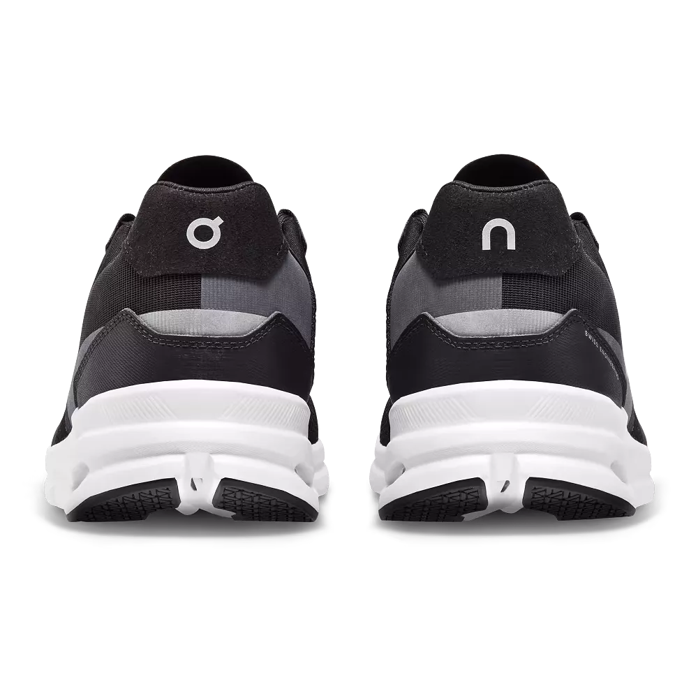 On Running Men's Cloudrift Shoes - Black / White