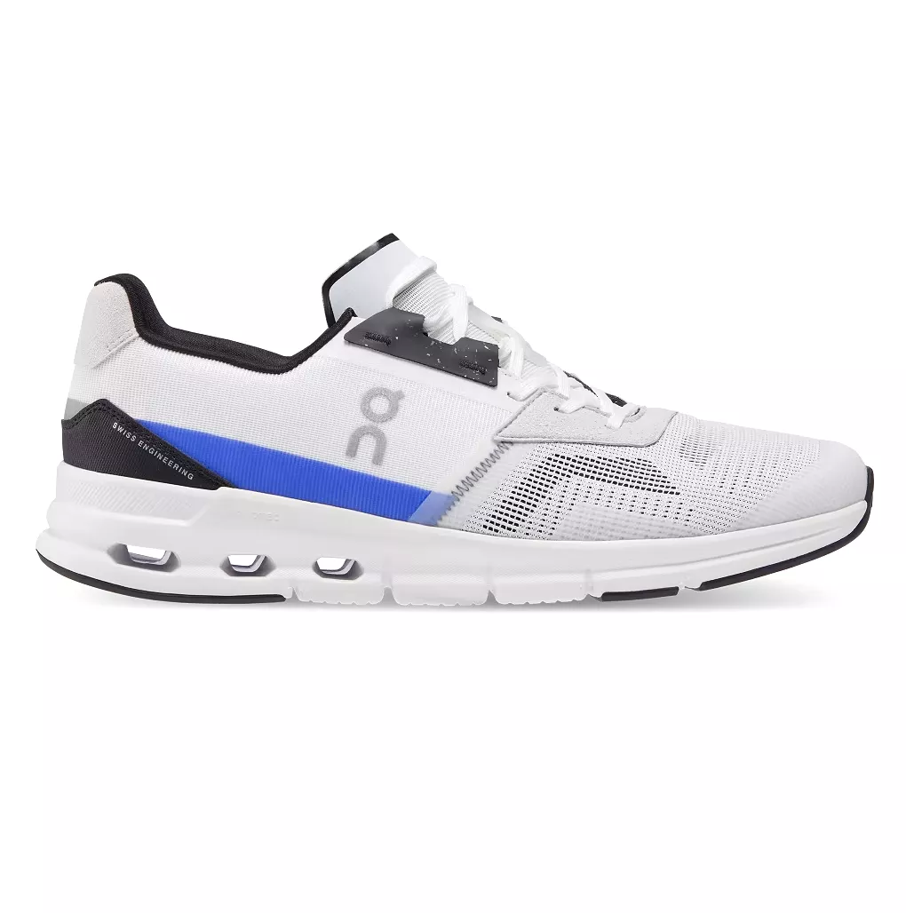 On Running Men's Cloudrift Shoes - White / Cobalt