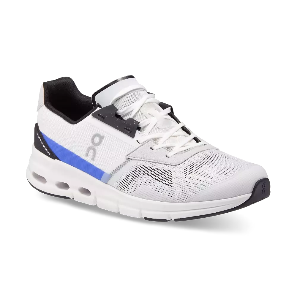 On Running Men's Cloudrift Shoes - White / Cobalt