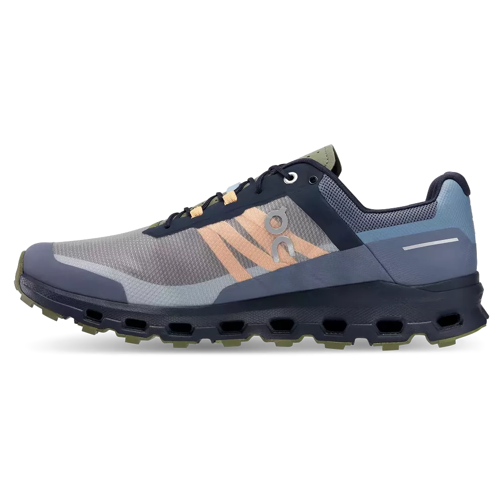 On Running Men's Cloudvista Shoes - Midnight / Olive