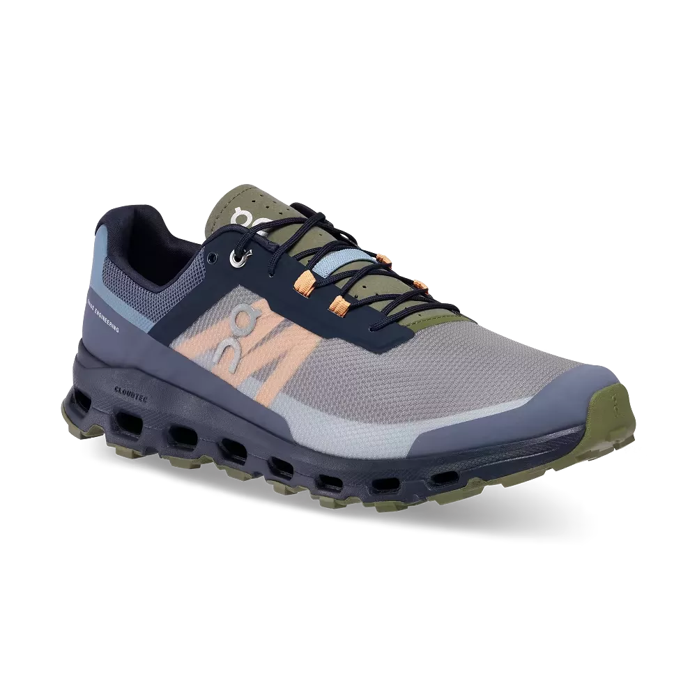 On Running Men's Cloudvista Shoes - Midnight / Olive