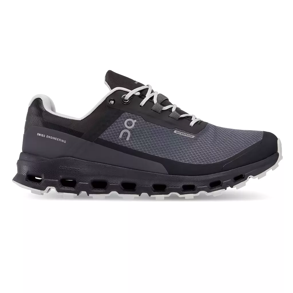 On Running Men's Cloudvista Waterproof Shoes - Eclipse / Black