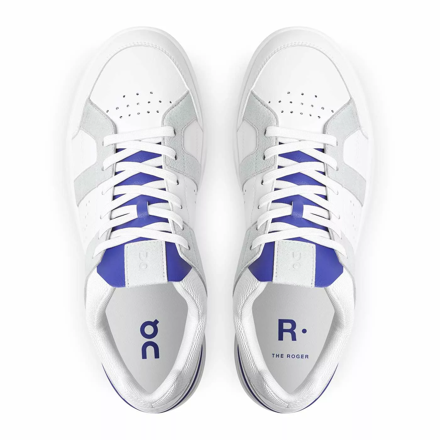 On Running Men's The Roger Clubhouse Shoes - White / Indigo