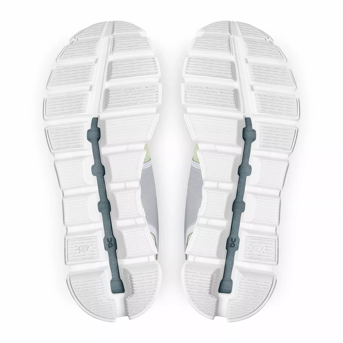 On Running Women's Cloud 5 Combo Shoes - Glacier / Meadow