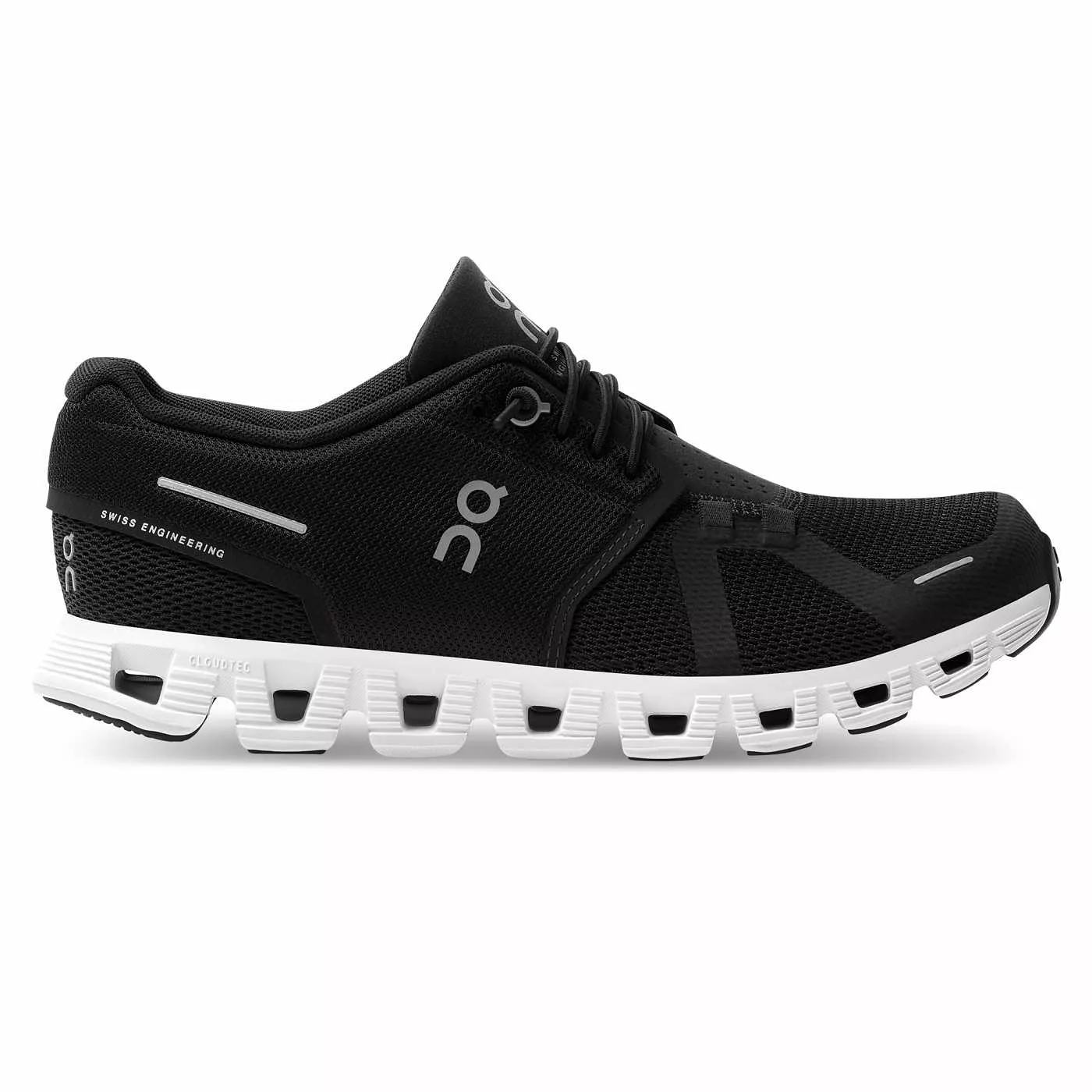 On Running Women's Cloud 5 Shoes - Black / White