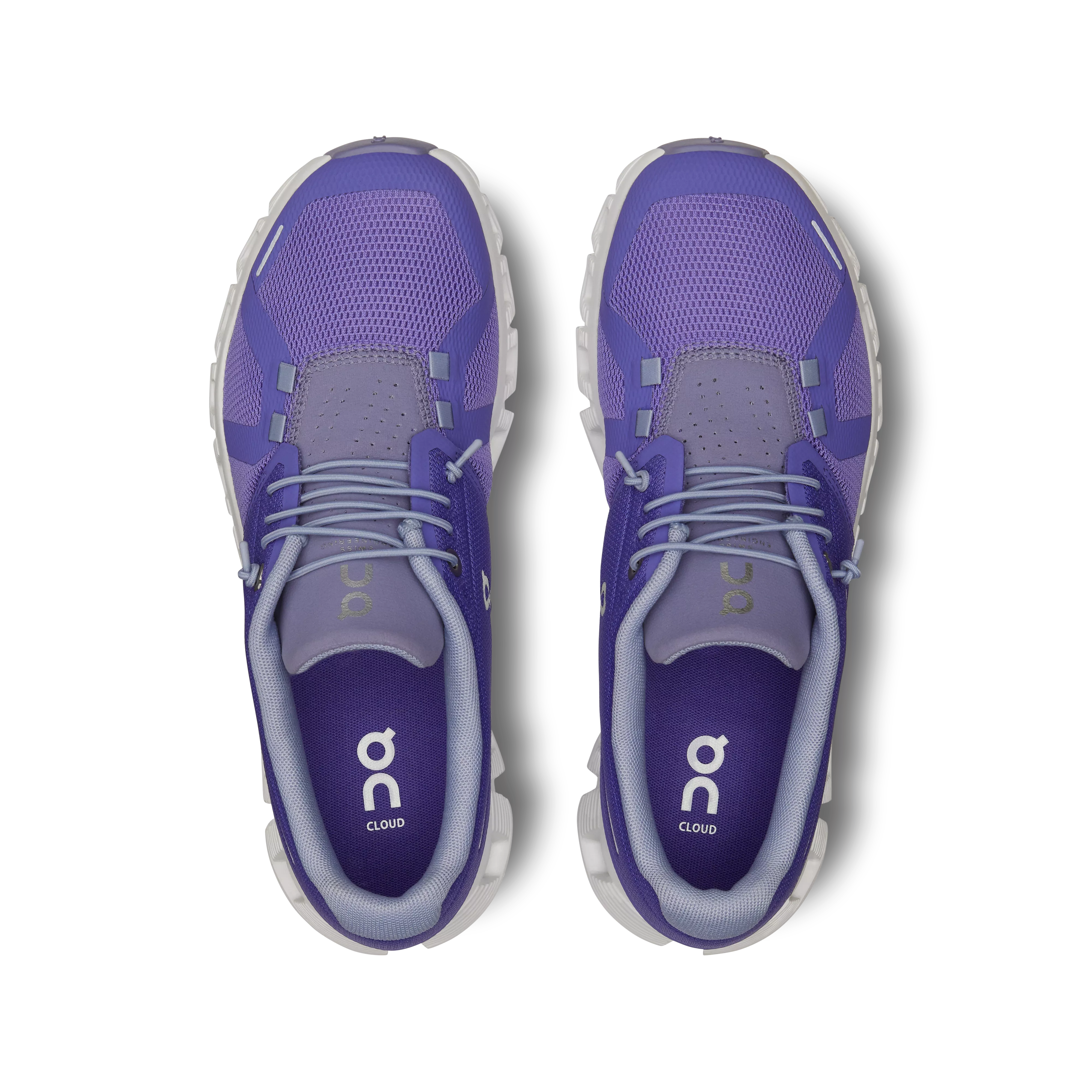 On Running Women's Cloud 5 Shoes - Blueberry / Feather