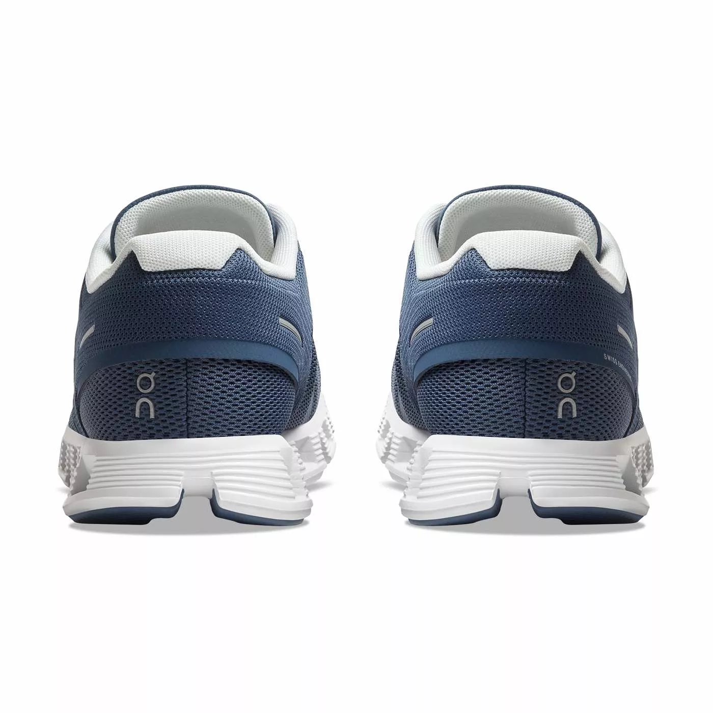 On Running Women's Cloud 5 Shoes - Denim / White