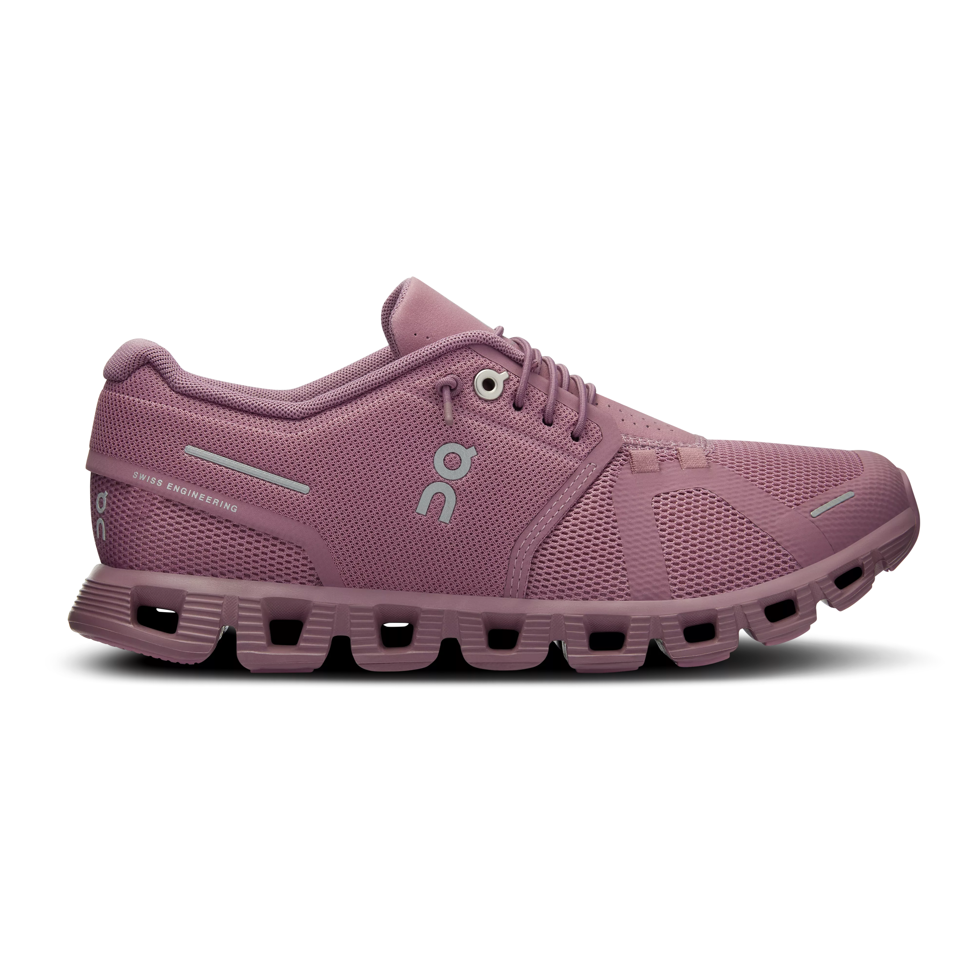 On Running Women's Cloud 5 Shoes - Fig / Quartz