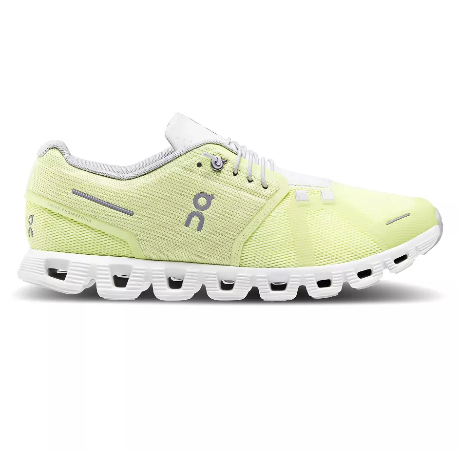 On Running Women's Cloud 5 Shoes - Hay / Frost