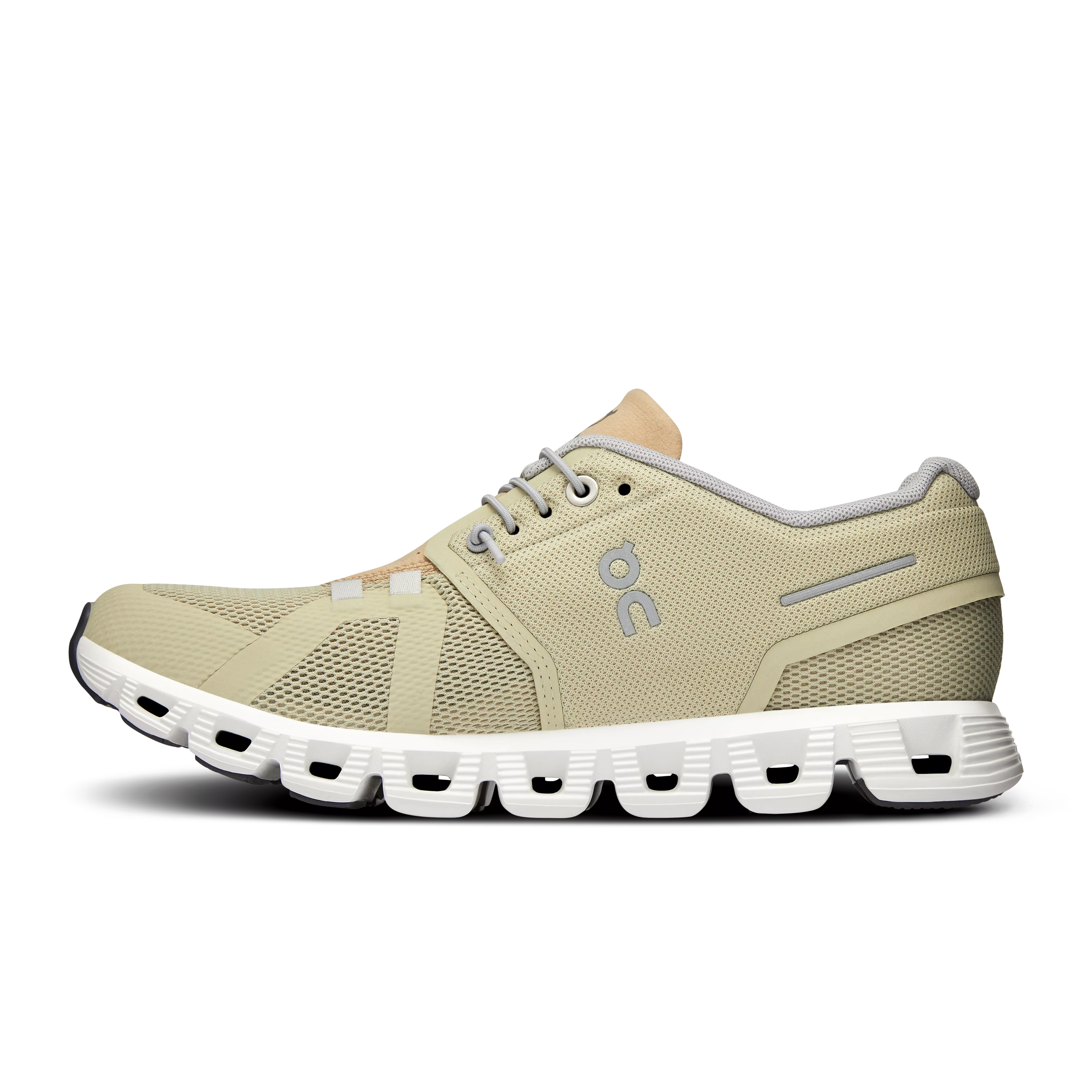 On Running Women's Cloud 5 Shoes - Haze / Sand