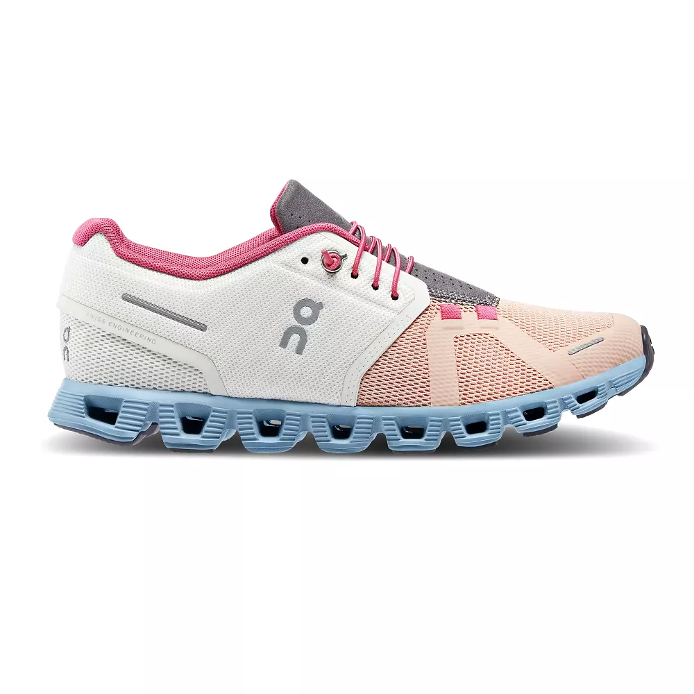 On Running Women's Cloud 5 Shoes - Ice / Prairie