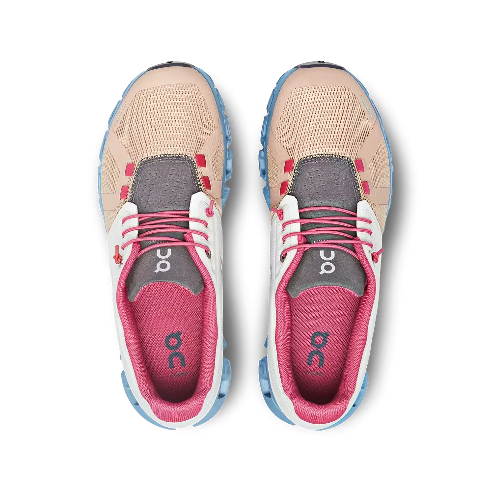 On Running Women's Cloud 5 Shoes - Ice / Prairie