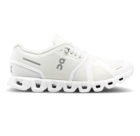 On Running Women's Cloud 5 Shoes - Undyed White / White