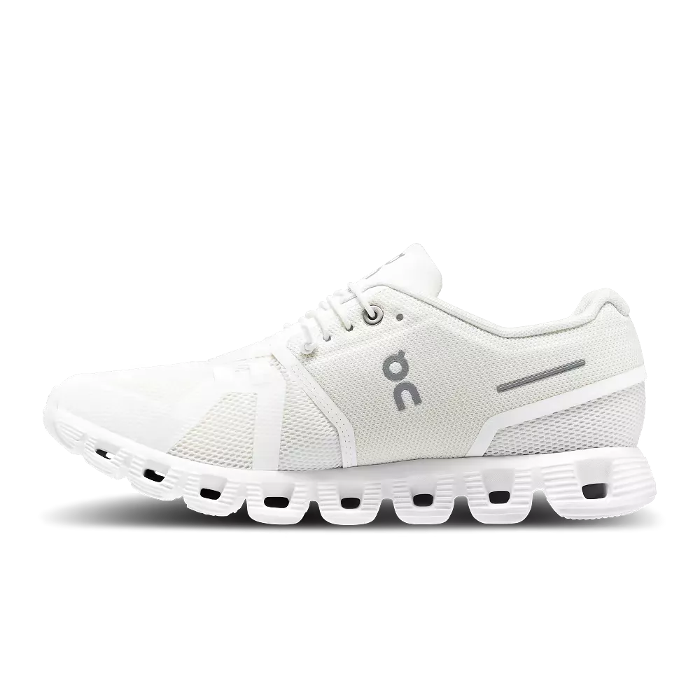 On Running Women's Cloud 5 Shoes - Undyed White / White