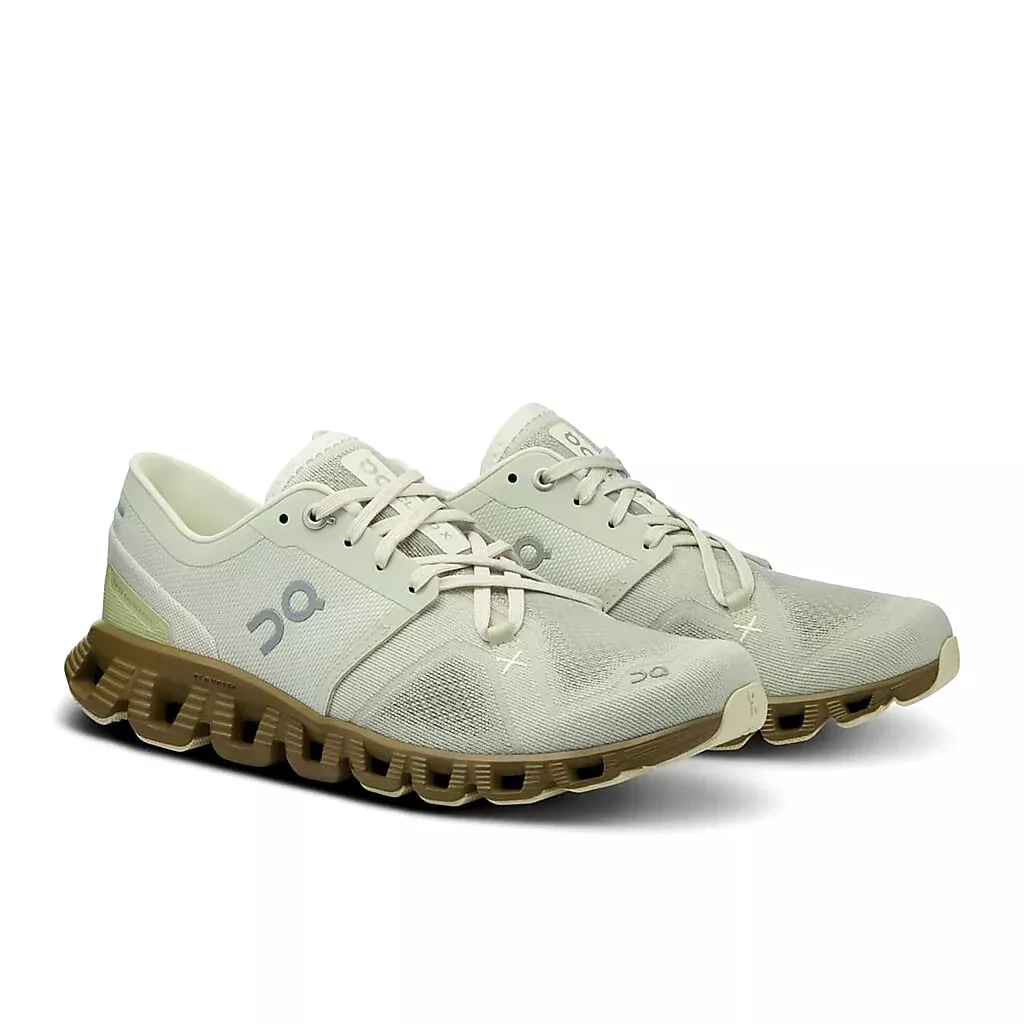 On Running Women's Cloud X 3 Shoes - Aloe / Hunter