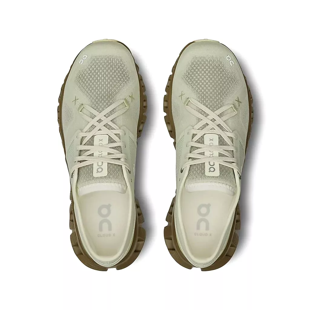 On Running Women's Cloud X 3 Shoes - Aloe / Hunter