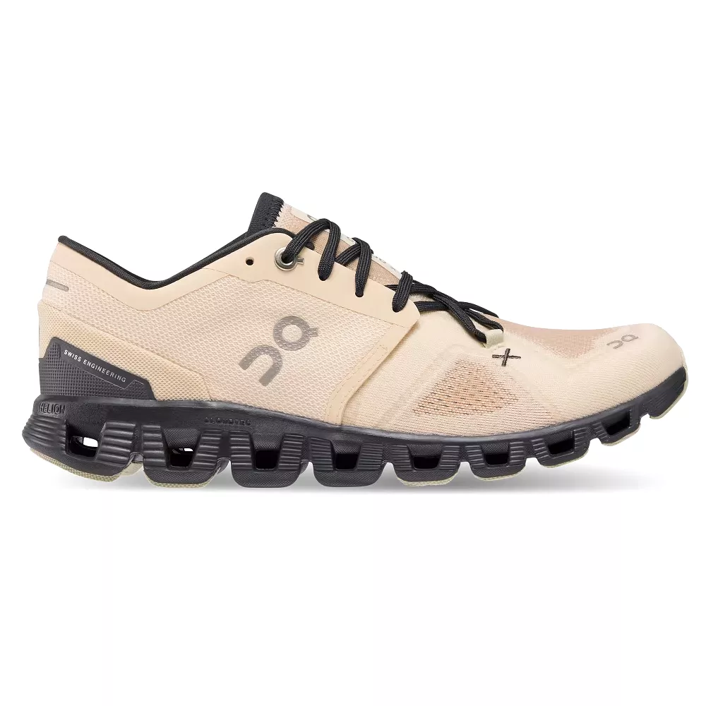 On Running Women's Cloud X 3 Shoes - Fawn / Magnet