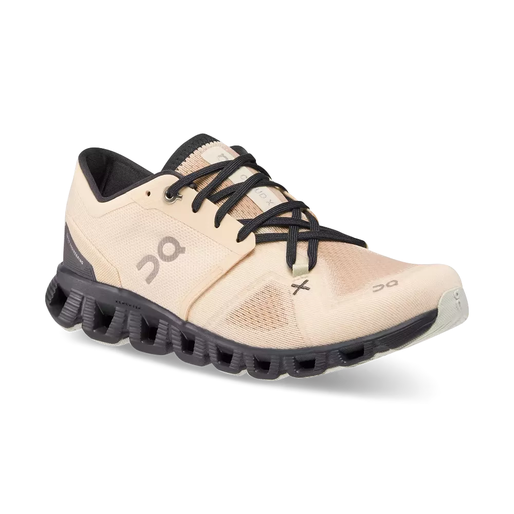 On Running Women's Cloud X 3 Shoes - Fawn / Magnet