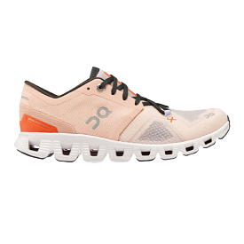 On Running Women's Cloud X 3 Shoes - Rose / Sand