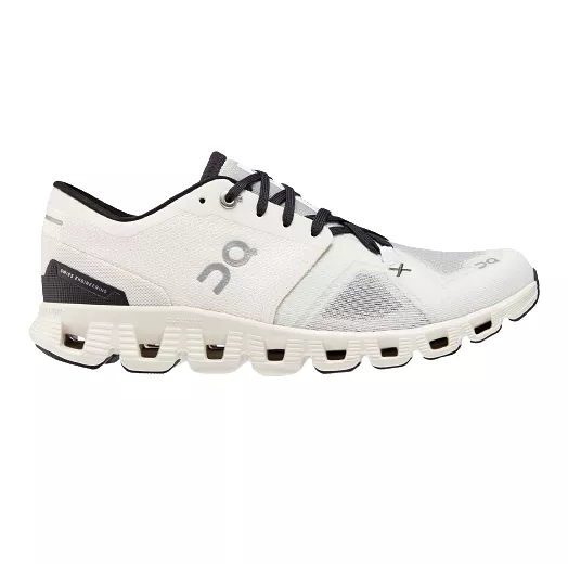 On Running Women's Cloud X 3 Shoes - White / Black