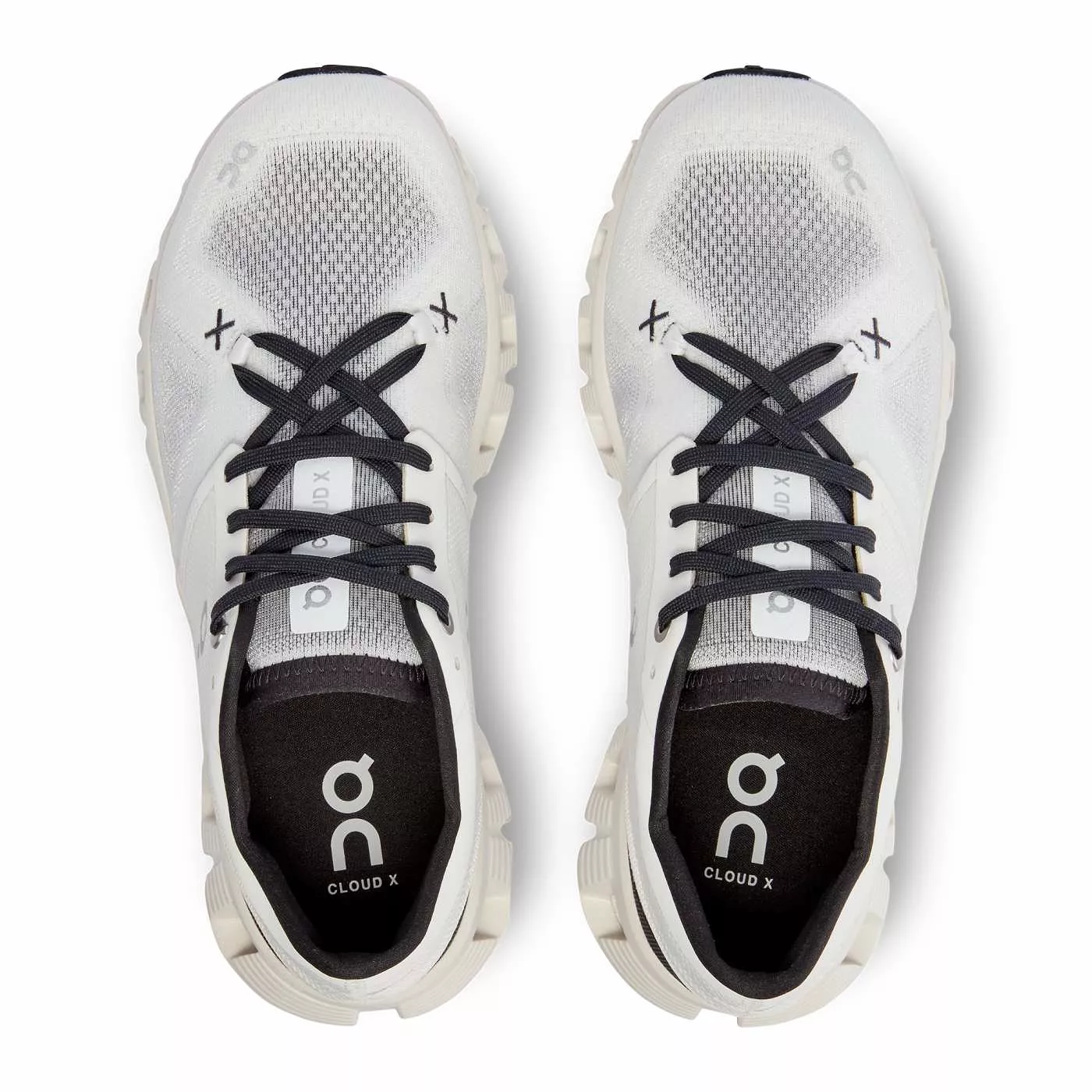 On Running Women's Cloud X 3 Shoes - White / Black