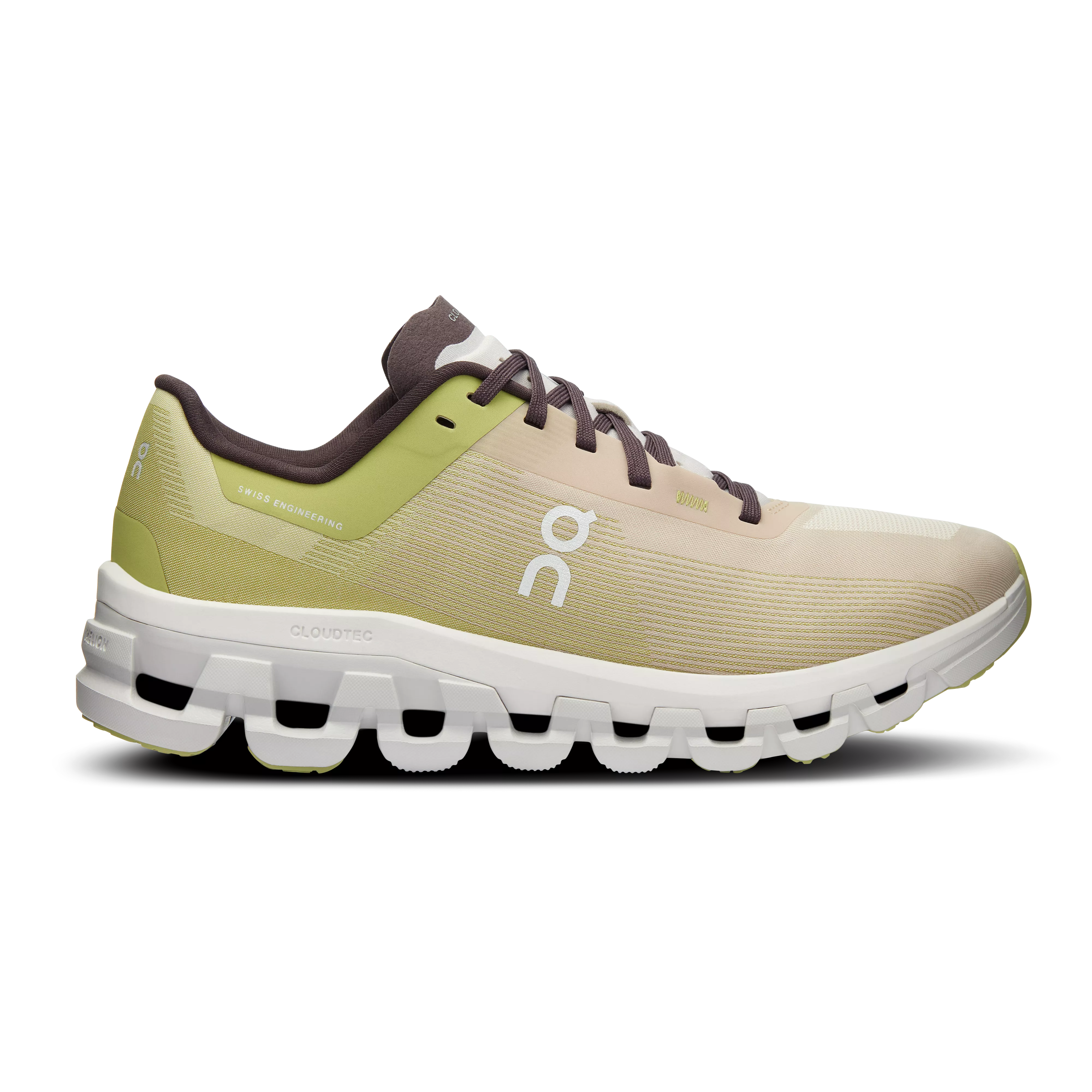 On Running Women's Cloudflow 4 Shoes - Zest / Frost