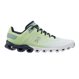 On Running Women's Cloudflow Shoes - Meadow / White