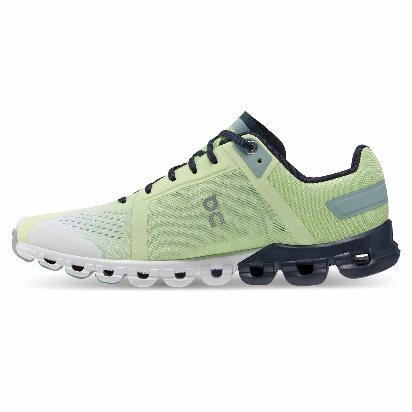 On Running Women's Cloudflow Shoes - Meadow / White