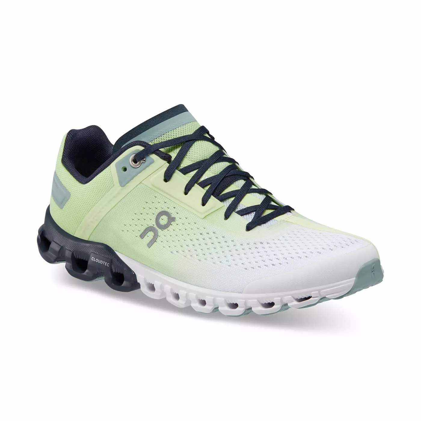 On Running Women's Cloudflow Shoes - Meadow / White