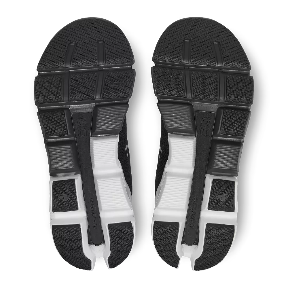 On Running Women's Cloudflyer 4 Shoes - Black / White