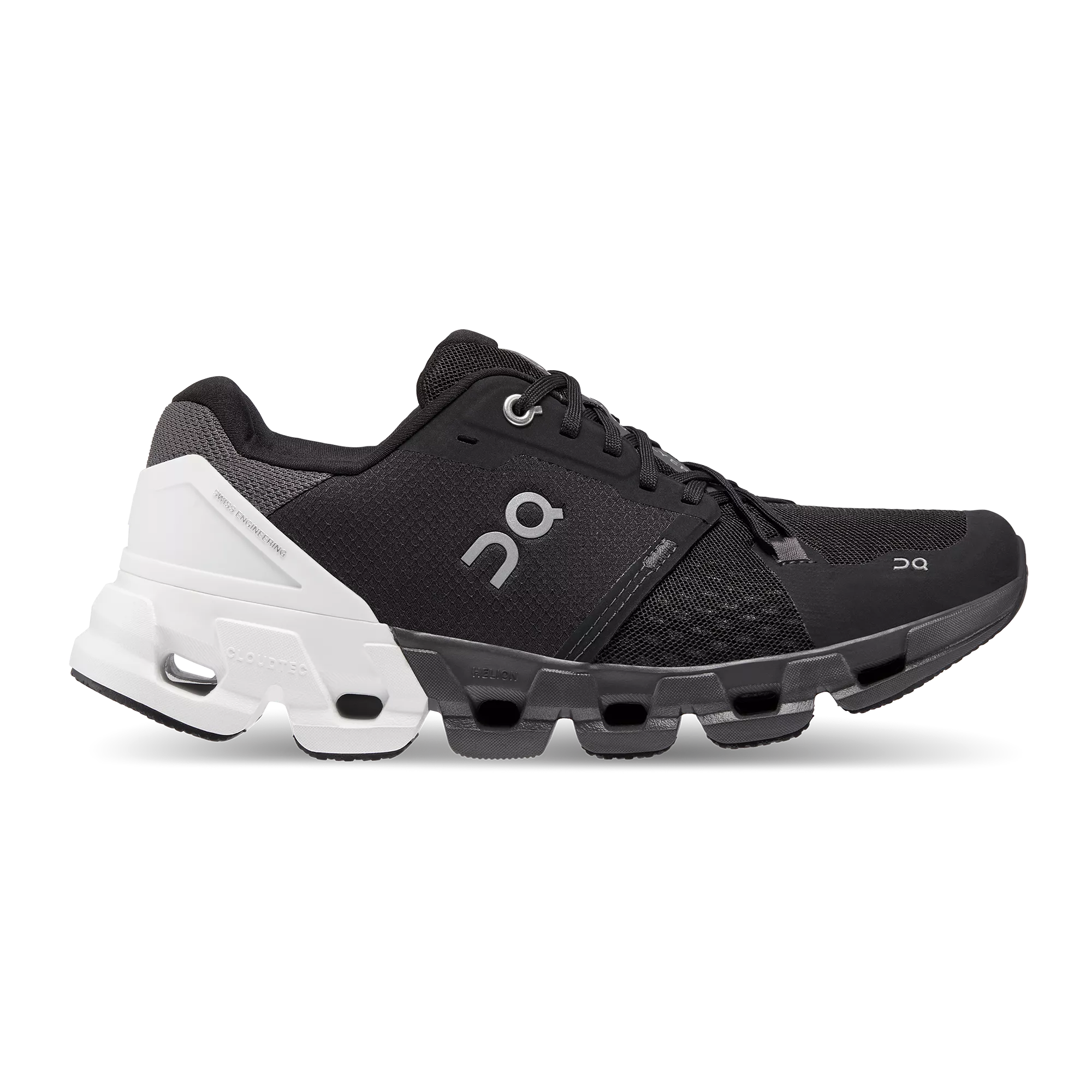 On Running Women's Cloudflyer 4 Wide Shoes - Black / White