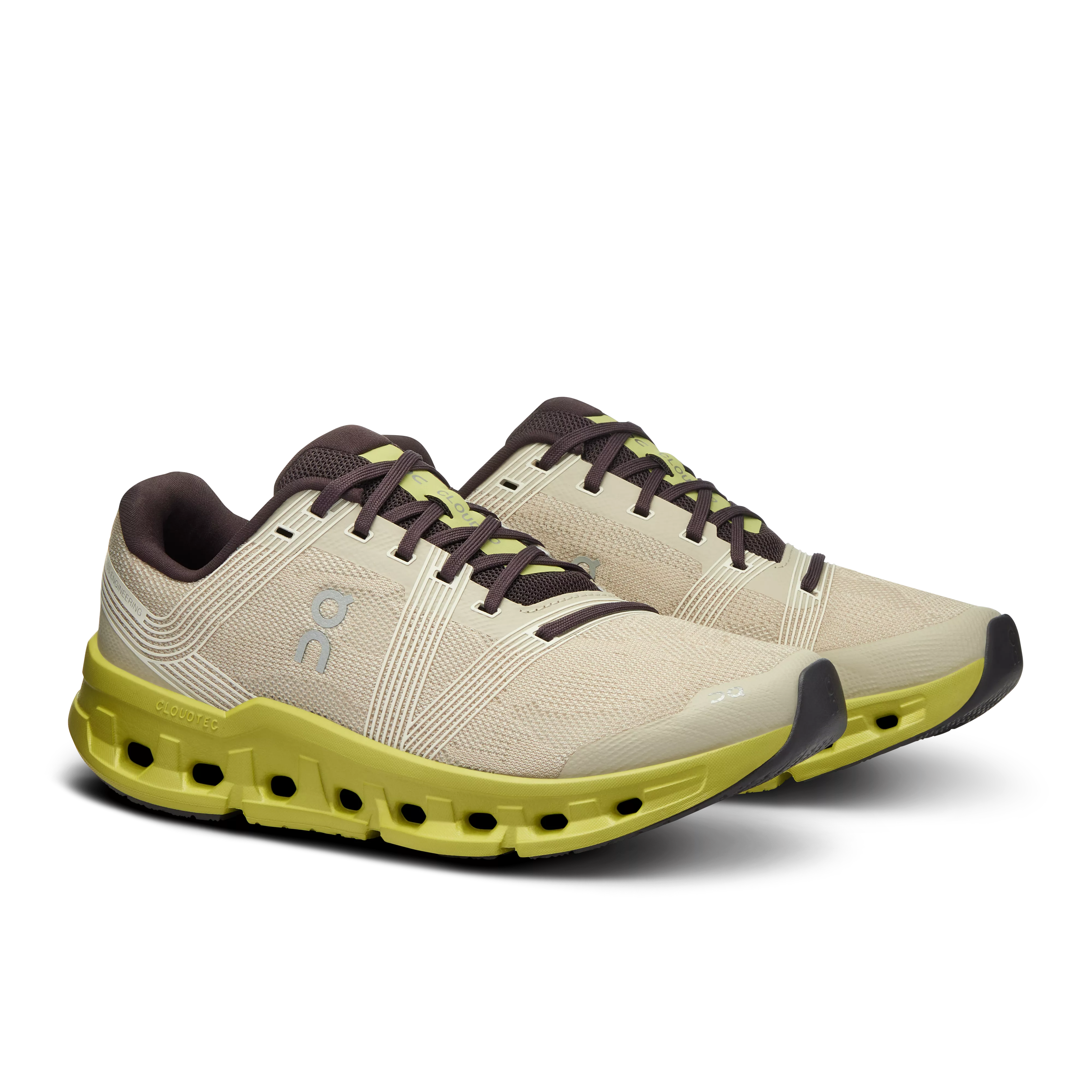 On Running Women's Cloudgo Shoes - Sand / Zest