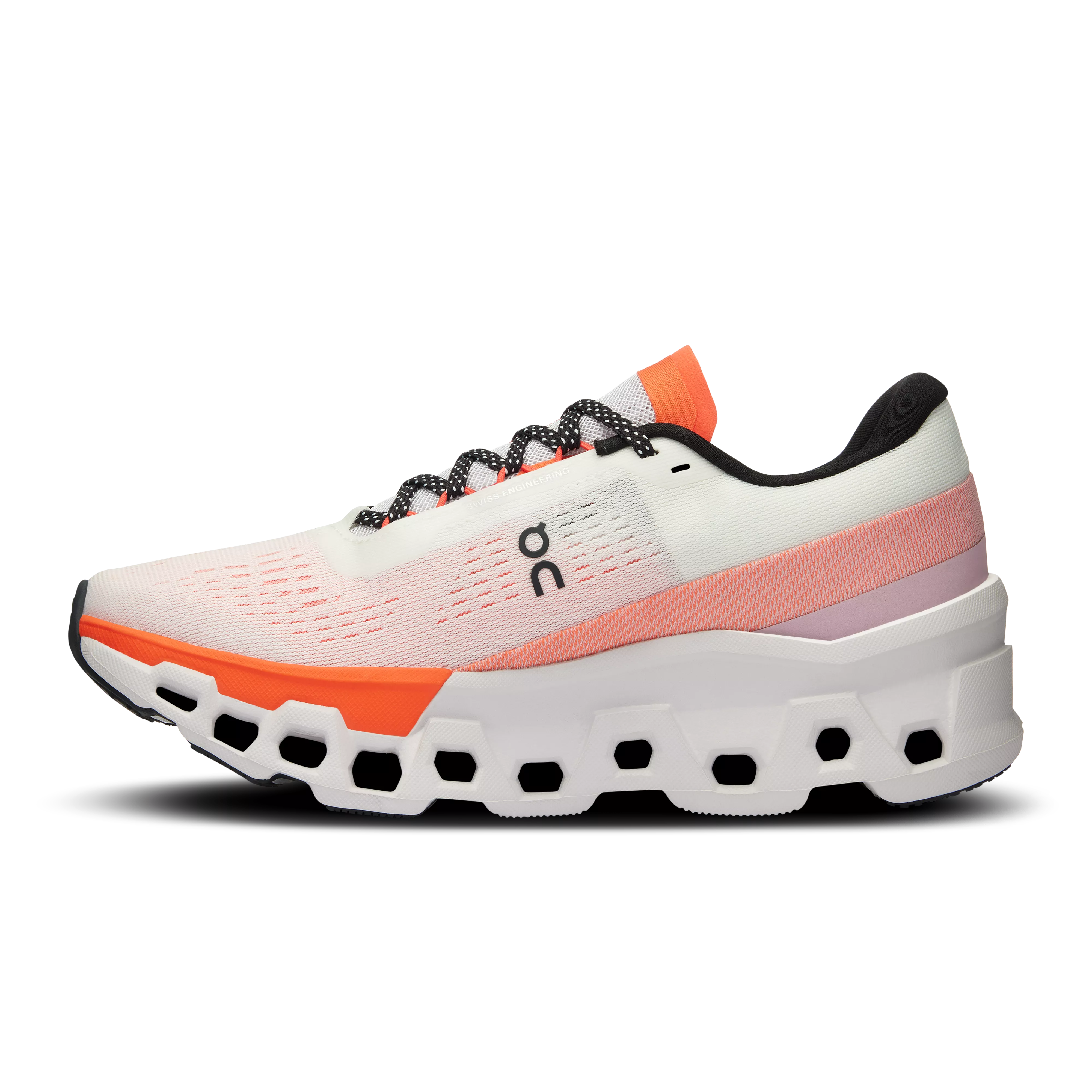 On Running Women's Cloudmonster 2 Shoes - Undyed / Flame