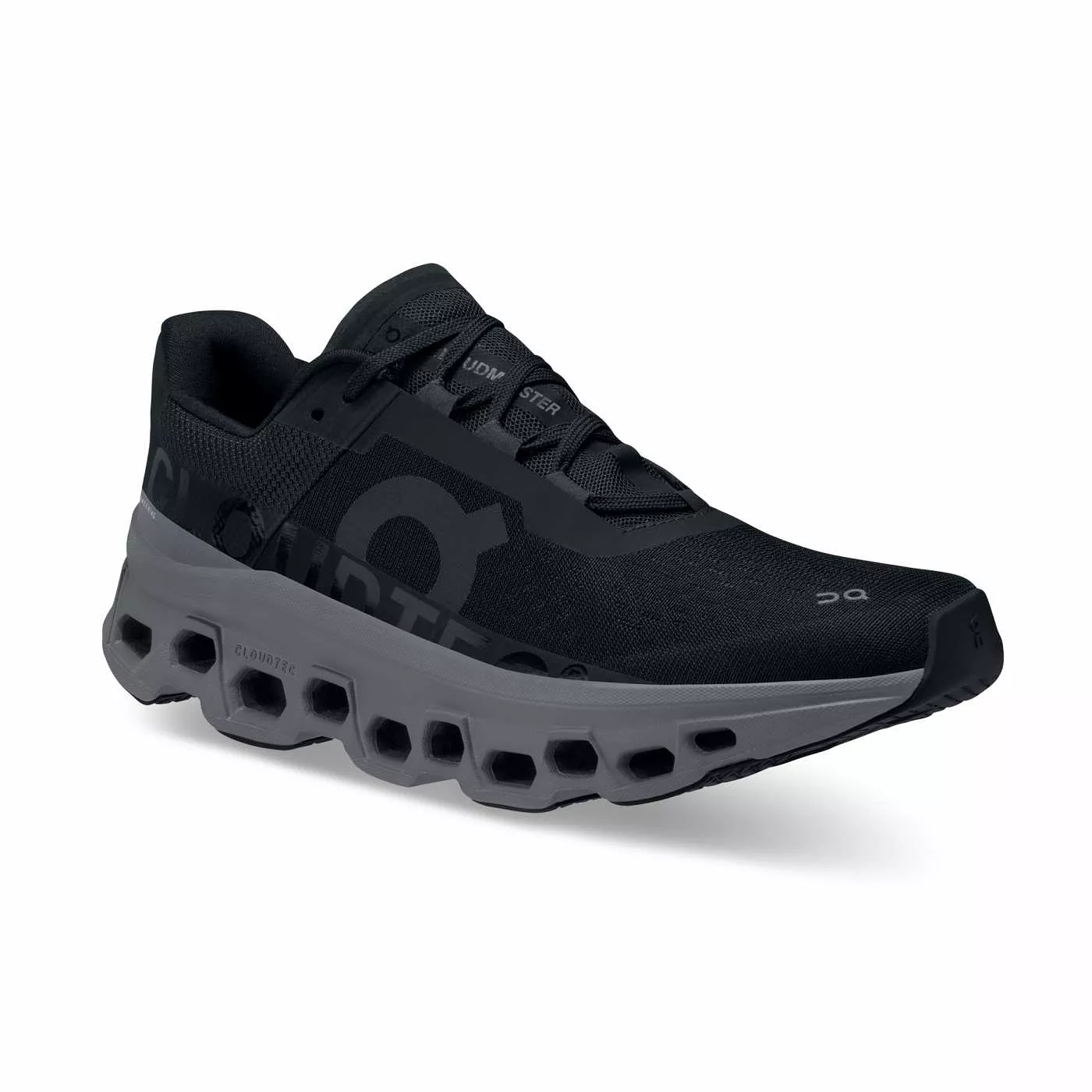 On Running Women's Cloudmonster Shoes - Black / Magnet