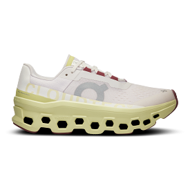 On Running Women's Cloudmonster Shoes - Frost / Acacia