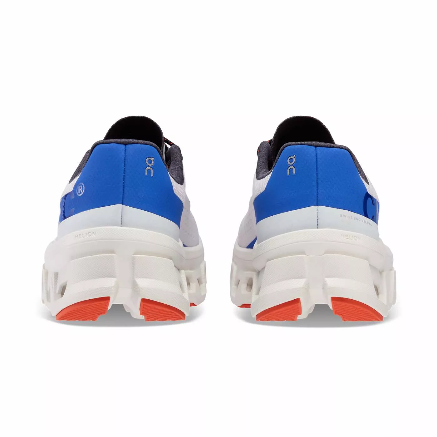 On Running Women's Cloudmonster Shoes - Frost / Cobalt