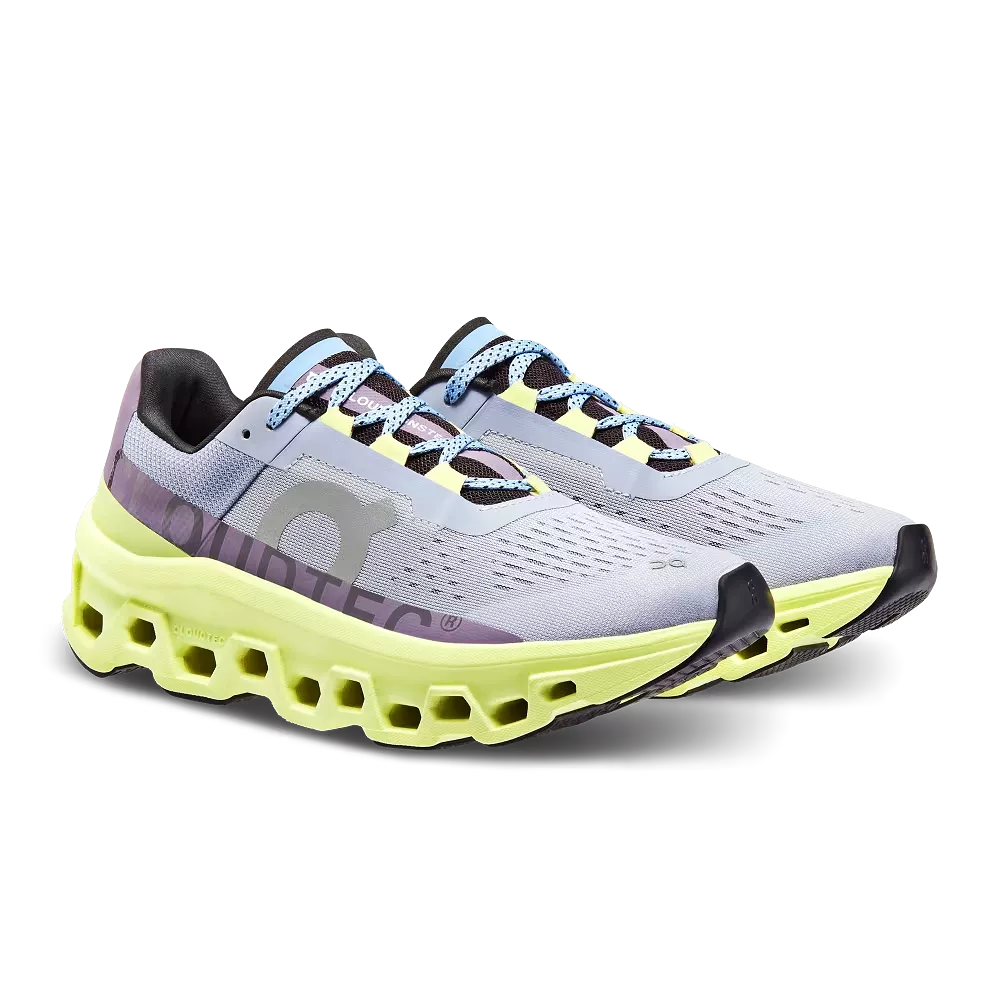 On Running Women's Cloudmonster Shoes - Nimbus / Hay