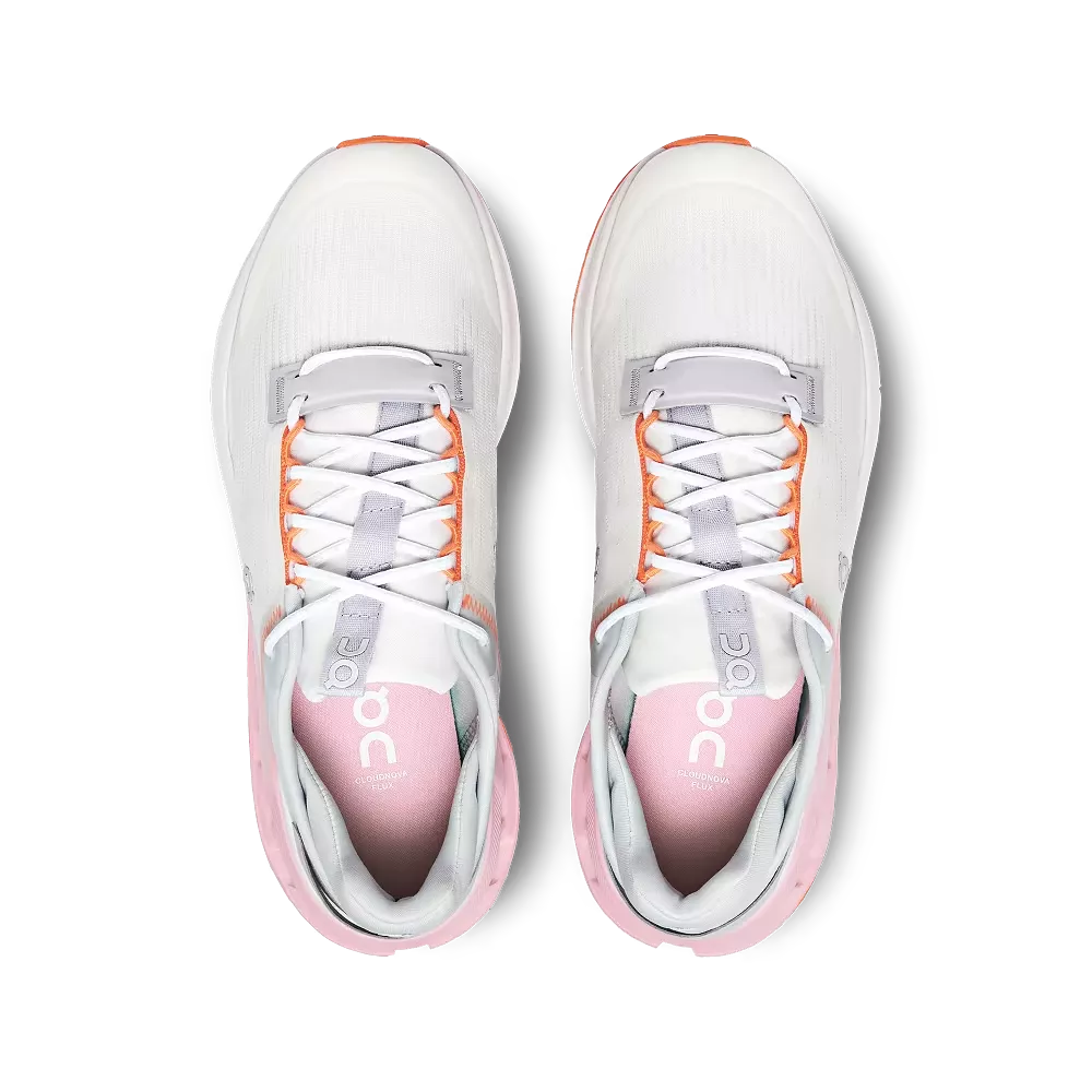 On Running Women's Cloudnova Flux Shoes - Undyed-White / Zephyr