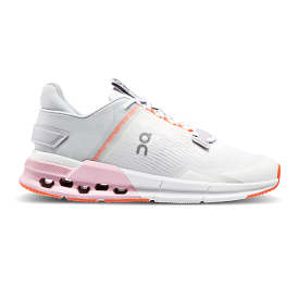 On Running Women's Cloudnova Flux Shoes - Undyed-White / Zephyr