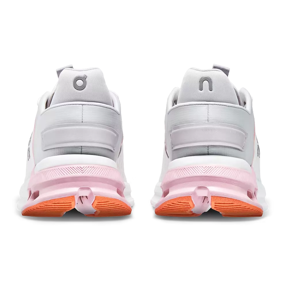 On Running Women's Cloudnova Flux Shoes - Undyed-White / Zephyr