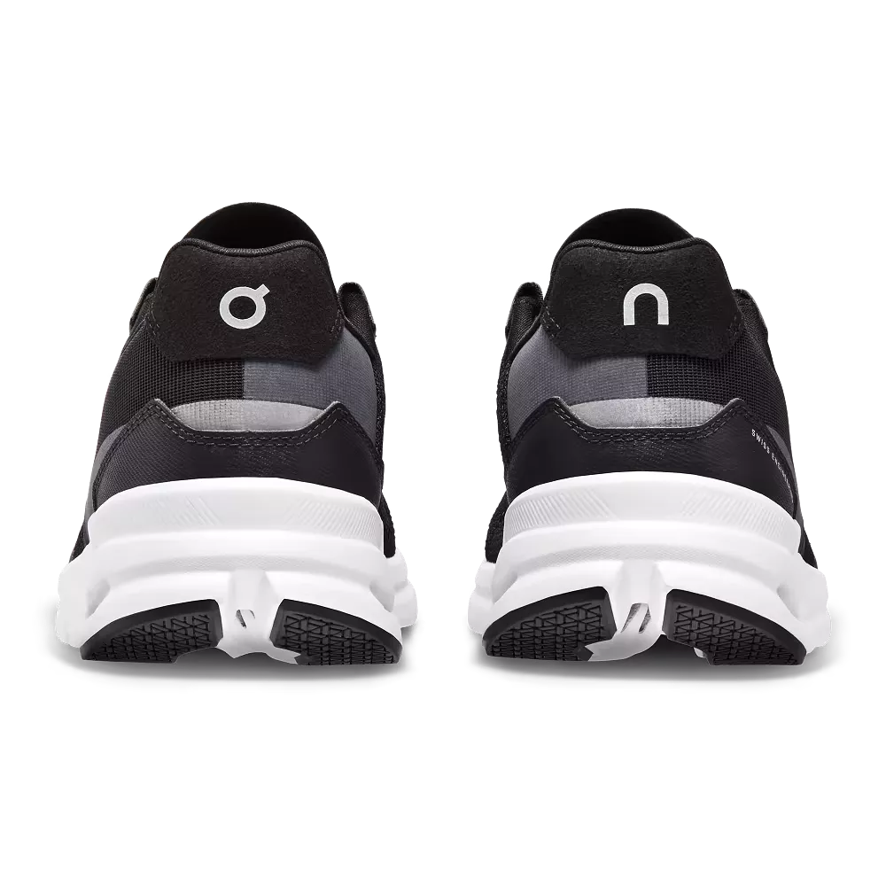 On Running Women's Cloudrift Shoes - Black / White