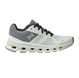 On Running Women's Cloudrunner Shoes - Frost / Aloe