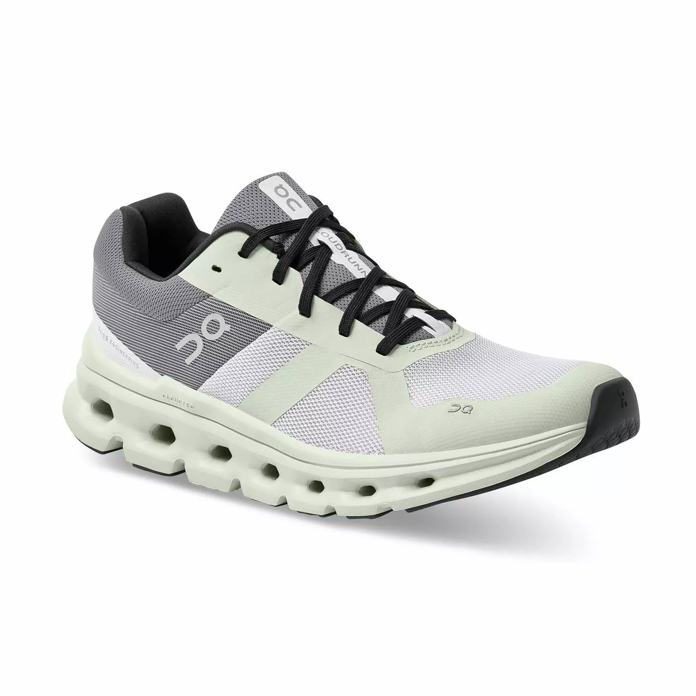 On Running Women's Cloudrunner Shoes - Frost / Aloe