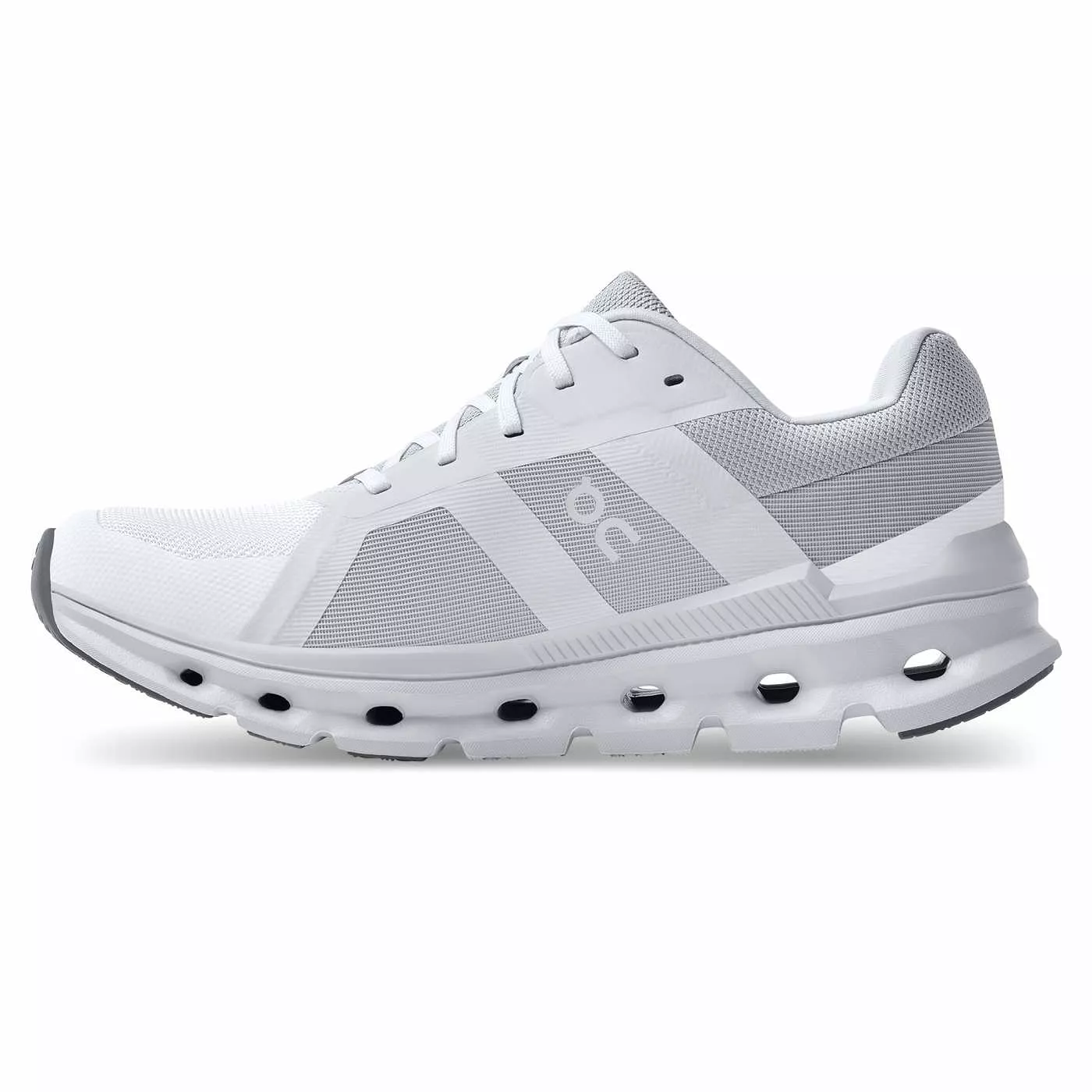 On Running Women's Cloudrunner Shoes - White / Frost