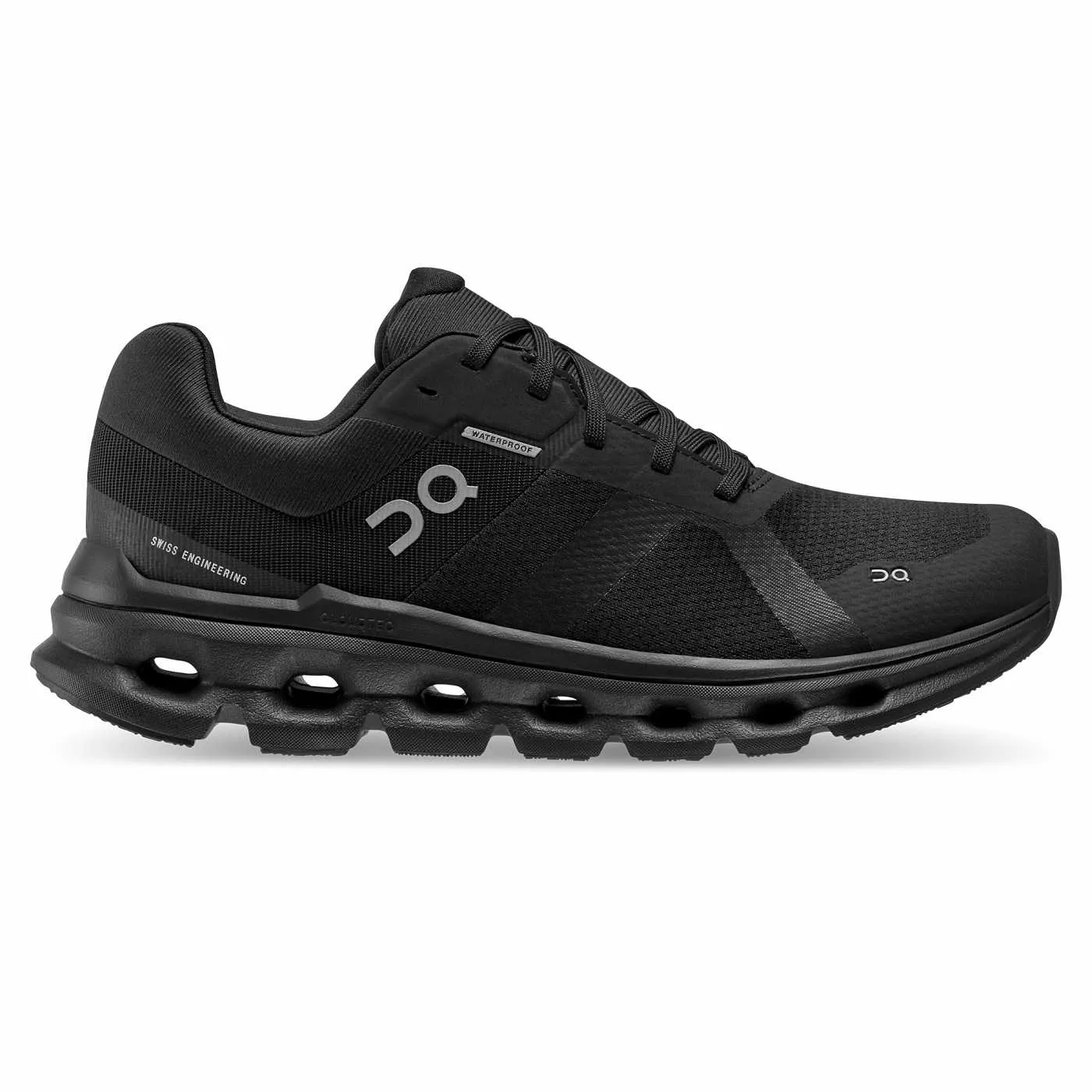 On Running Women's Cloudrunner Waterproof Shoes - All Black