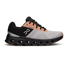 On Running Women's Cloudrunner Waterproof Shoes - Fade / Black