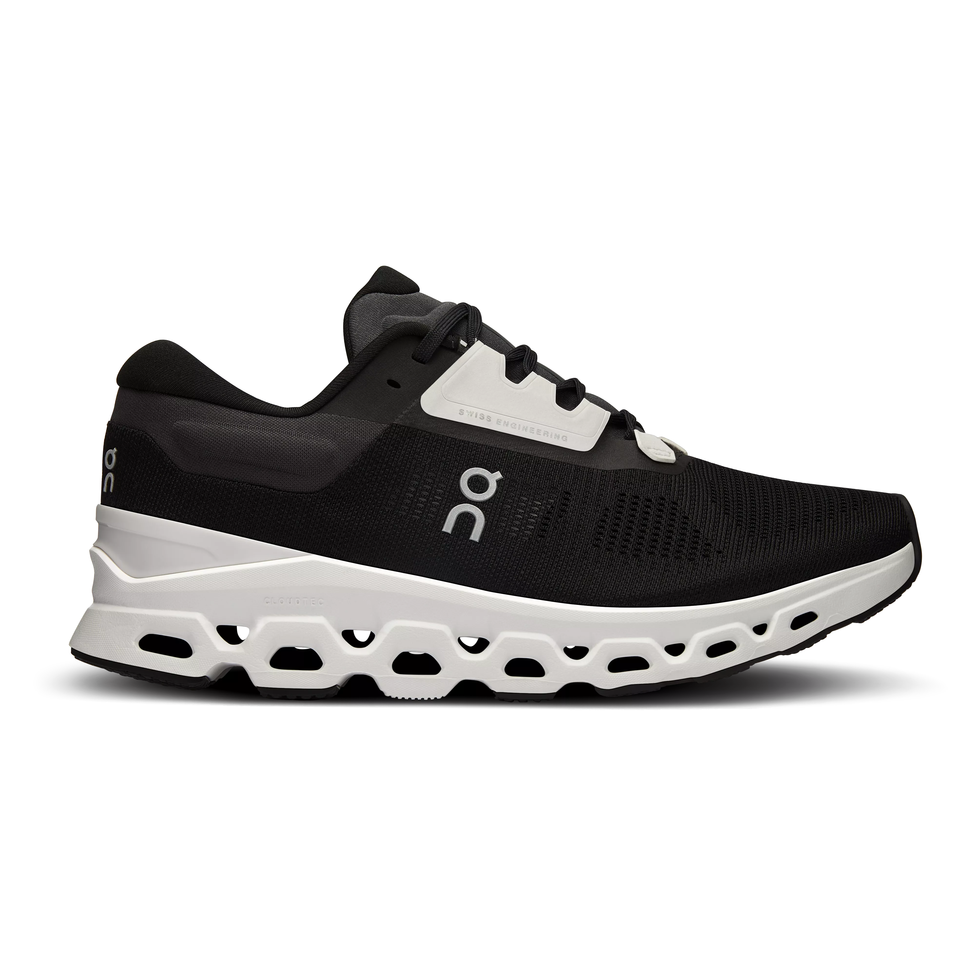 On Running Women's Cloudstratus 3 Shoes - Black / Frost