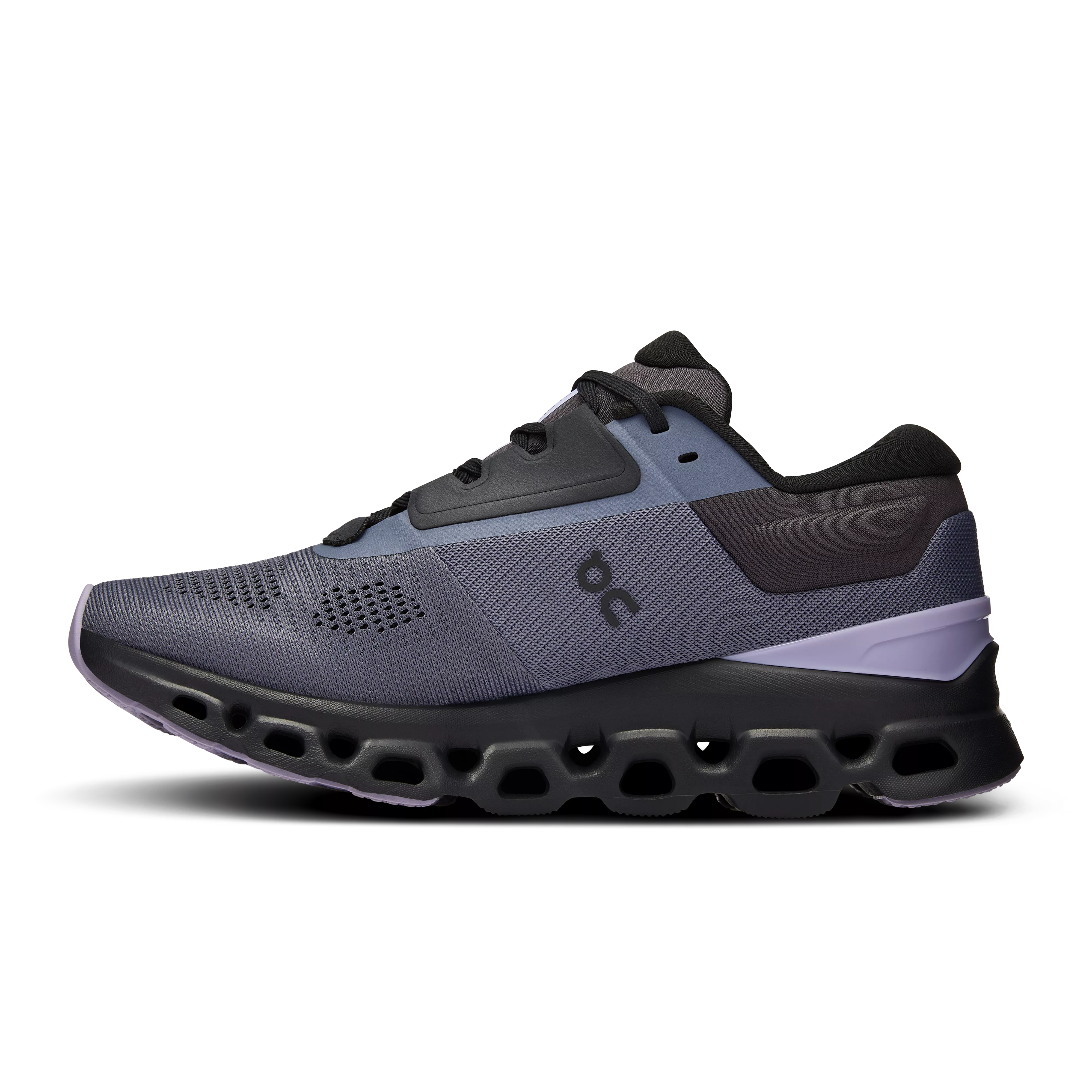 On Running Women's Cloudstratus 3 Shoes - Metal / Wisteria