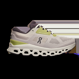 On Running Women's Cloudstratus 3 Shoes - Pearl / Ivory